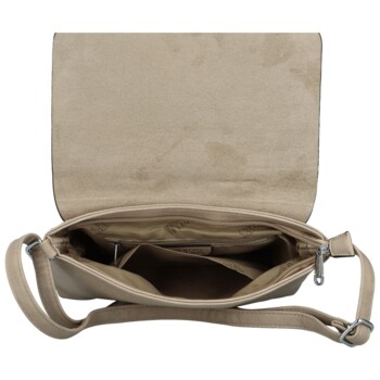 Dámska crossbody kabelka béžová - Coveri Vaja