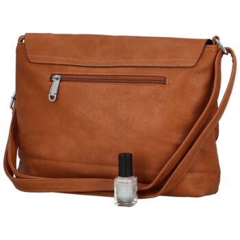 Dámska crossbody kabelka hnedá - Coveri Vaja