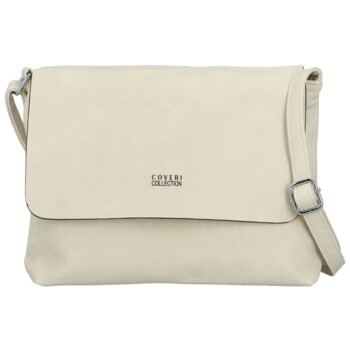 Dámska crossbody kabelka krémová - Coveri Vaja