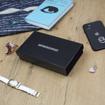 Dámska kožená peňaženka zelená - Gregorio Clodien