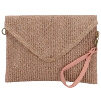 Dámska listová kabelka ružová - Firenze Paola