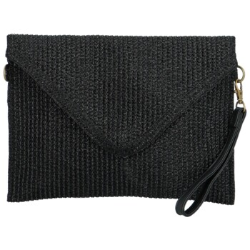 Dámska listová kabelka čierna - Firenze Paola