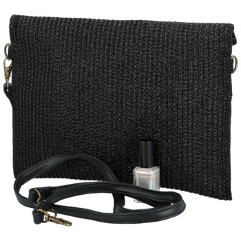 Dámska listová kabelka čierna - Firenze Paola