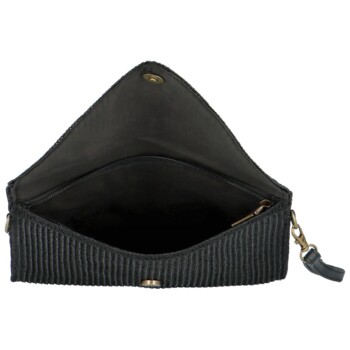 Dámska listová kabelka čierna - Firenze Paola