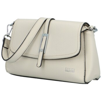 Dámska kabelka cez rameno krémová - Coveri Rosanna