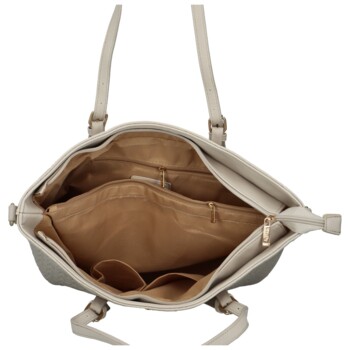 Dámska kabelka cez rameno béžová - MaxFly Percy