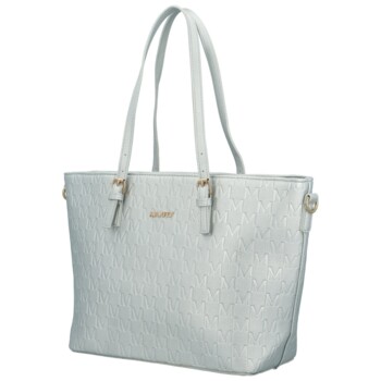 Dámska kabelka cez rameno strieborná - MaxFly Percy