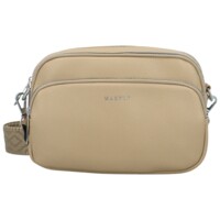 Dámska crossbody kabelka béžová - MaxFly Saskia