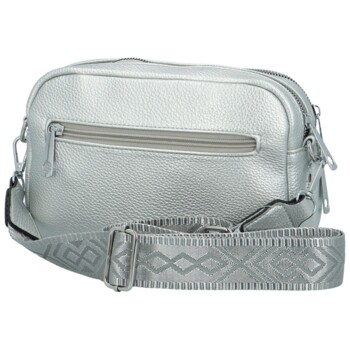 Dámska crossbody kabelka strieborná - MaxFly Saskia