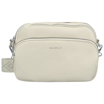 Dámska crossbody kabelka krémová - MaxFly Saskia
