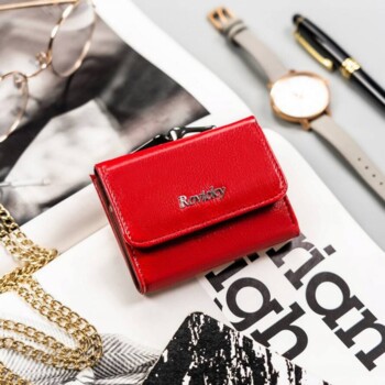 Dámska kožená peňaženka červená - Rovicky Lupe