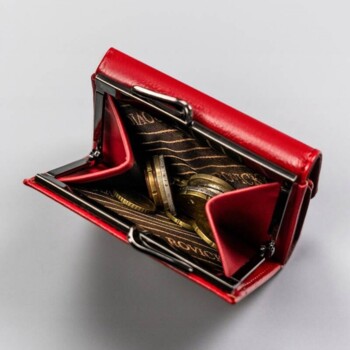 Dámska kožená peňaženka červená - Rovicky Lupe