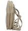 Dámske kožené crossbody púzdro taupe - Delami Valli