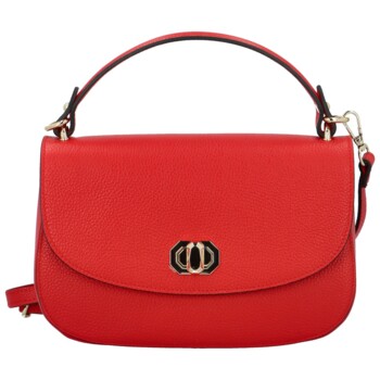 Dámska kožená crossbody červená - Delami Kamryn