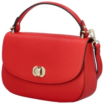 Dámska kožená crossbody červená - Delami Kamryn