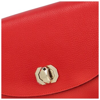 Dámska kožená crossbody červená - Delami Kamryn