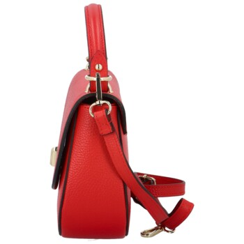 Dámska kožená crossbody červená - Delami Kamryn