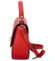 Dámska kožená crossbody červená - Delami Kamryn