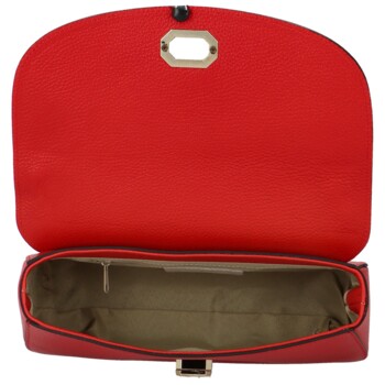 Dámska kožená crossbody červená - Delami Kamryn