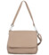 Dámska kožená crossbody kabelka púdrová - Delami Madleen