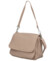 Dámska kožená crossbody kabelka púdrová - Delami Madleen