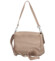 Dámska kožená crossbody kabelka púdrová - Delami Madleen