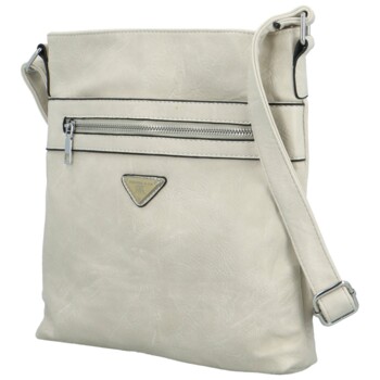 Dámska crossbody kabelka svetlo šedá - Romina & Co Bags Tomai