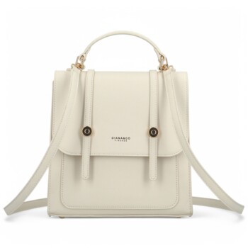 Dámsky kabelko-batoh krémový - DIANA & CO Venda
