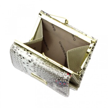 Dámska kožená peňaženka sivá - Gregorio Persida