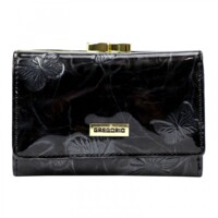 Dámska kožená peňaženka čierna - Gregorio Clarissa