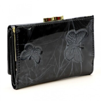 Dámska kožená peňaženka čierna - Gregorio Clarissa