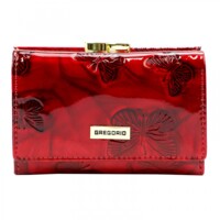 Dámska kožená peňaženka červená - Gregorio Clarissa