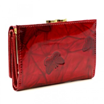 Dámska kožená peňaženka červená - Gregorio Clarissa