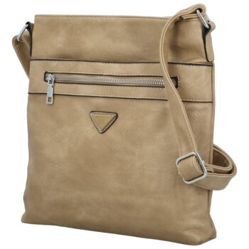 Dámska crossbody kabelka béžová - Romina & Co Bags Tomai
