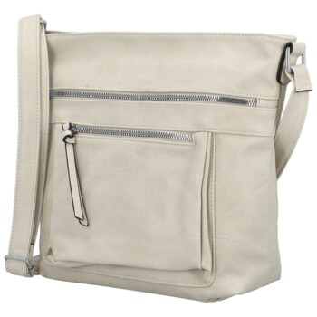 Dámska crossbody kabelka krémová - Firenze Julietta
