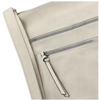 Dámska crossbody kabelka krémová - Firenze Julietta
