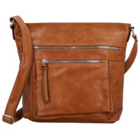 Dámska crossbody kabelka hnedá - Firenze Julietta