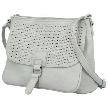 Dámska crossbody kabelka svetlosivá - Herisson Shane