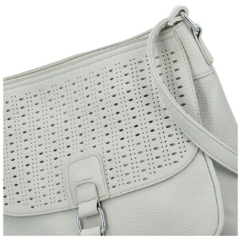 Dámska crossbody kabelka svetlosivá - Herisson Shane