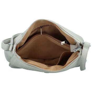 Dámska crossbody kabelka svetlosivá - Herisson Shane