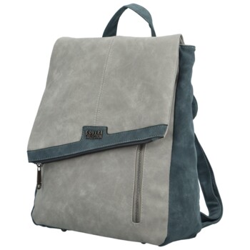 Dámsky kabelko/batoh sivý - Coveri Solweig