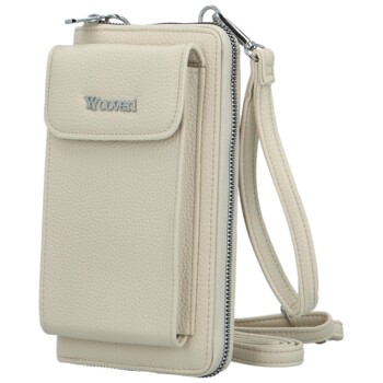 Dámske crossbody vrecko krémové - Coveri Vivika