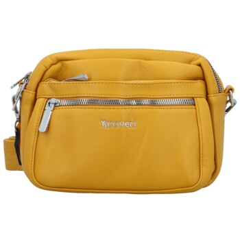 Dámska crossbody kabelka žltá - Coveri Bricky new