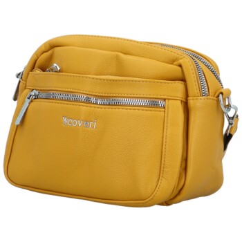 Dámska crossbody kabelka žltá - Coveri Bricky new