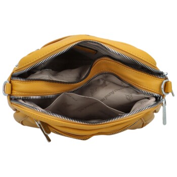 Dámska crossbody kabelka žltá - Coveri Bricky new