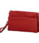 Dámska kožená crossbody kabelka červená - Katana Isola