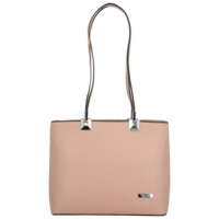 Dámska kabelka na rameno ružová - Delami Velvet Touch