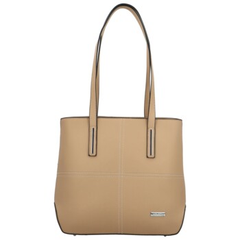 Dámska kabelka na rameno béžová - Delami Glimmer