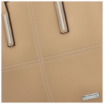 Dámska kabelka na rameno béžová - Delami Glimmer