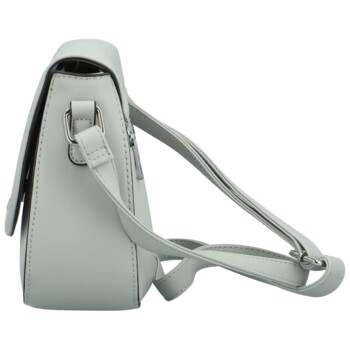 Dámska crossbody kabelka svetlo šedá - Delami Little Charm